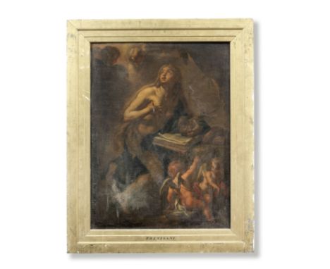 Studio of Francesco Trevisani (Capo d'Istria 1656-1746 Rome)Saint Mary of Egypt oil on canvas66.2 x 50.2cm (26 1/16 x 19 3/4i