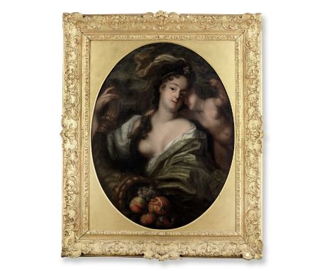 Follower of Pierre Gobert (Fontainebleau 1662-1744 Paris)Portrait of a lady, traditionally identified as Françoise d'Aubigné,