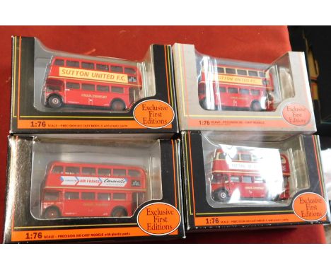 Gilbow 1:76 scale (4) boxed Buses vehicle no.10129, 10116, 11113B, 10128A, excellent condition