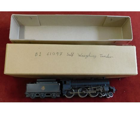 Model Loco BR B1 black '61097' 'Self Weighing Tender' very good