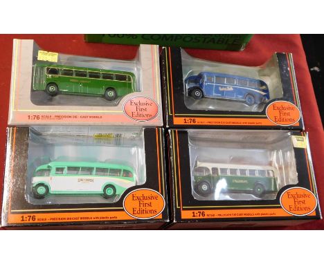 Gilbow (4) boxed Buses 1:76 scale vehicle no.25302, 23319, 18405, 25303, excellent condition