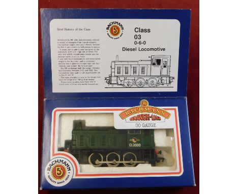 Bachmann Locomotive Class 3 0-6-0 Diesel locomotive, Green Livery, mint and boxed