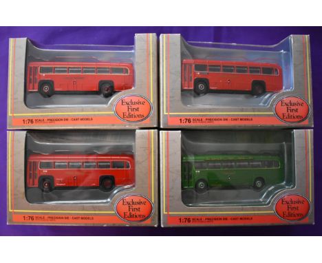 Gilbow (4) boxed Buses 1:76 scale vehicle no.23320, 23318, 23315, 23316, excellent condition