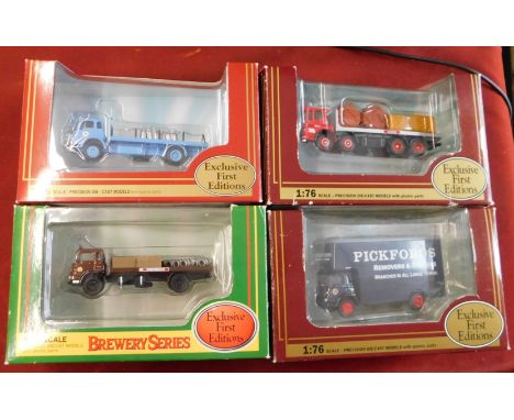Gilbow (4) boxed Trucks/Lorries 1:76 scale vehicle no.23603, 23404, 23401, 26001, excellent condition