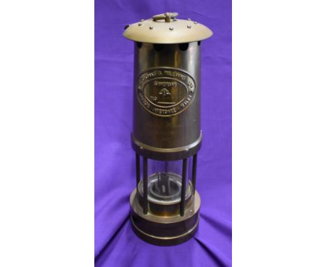 An engraved lantern presented to Manchester United, Arsenal, Aston Villa, Swansea and England goalkeeper Jimmy Rimmer on the 
