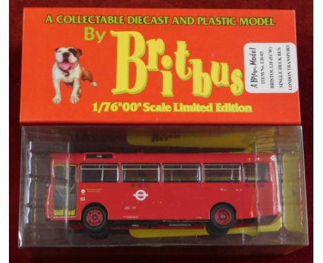 Britbus 1:76 scale boxed, Britbus model No.LH-03 Bristol LH (ECW) single decker, excellent condition