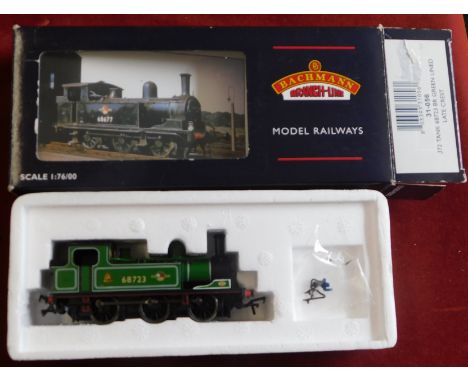 Bachmann Locomotive 31-056 J72 Tank 68723 green lined late crest, mint and boxed