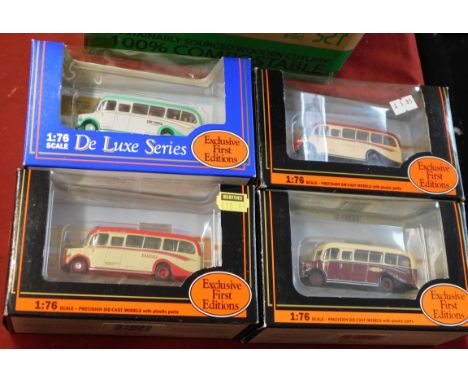 Gilbow (4) boxed Buses 1:76 scale vehicle no.20111DL, 20119, 20105, 20107, excellent condition