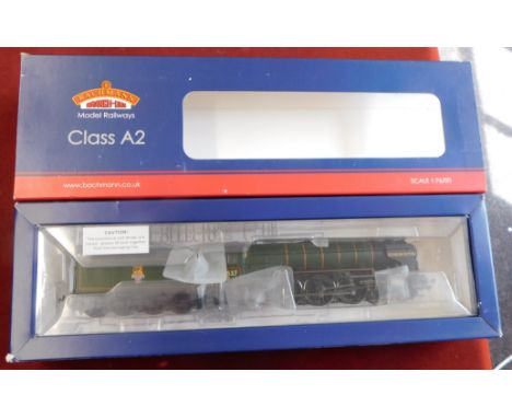 Bachmann Locomotive Class A2 6037 'Bachelors Button' L1 BR Green early emblem mint and boxed 31-526 Retail £109.50 
