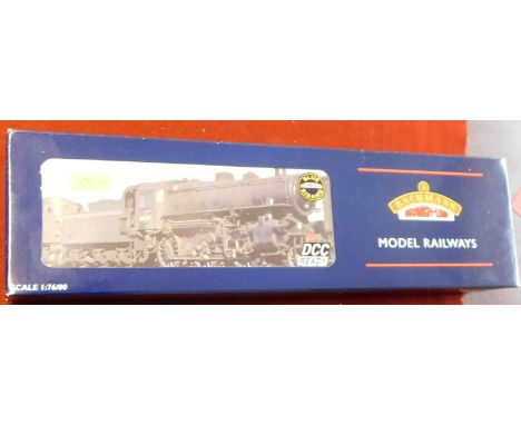 Bachmann/Branch Line Locomotive IVATT Class 4, '43106' with table catcher, late crest, 'Blue Ribbon' DCC Ready 32-585 mint an