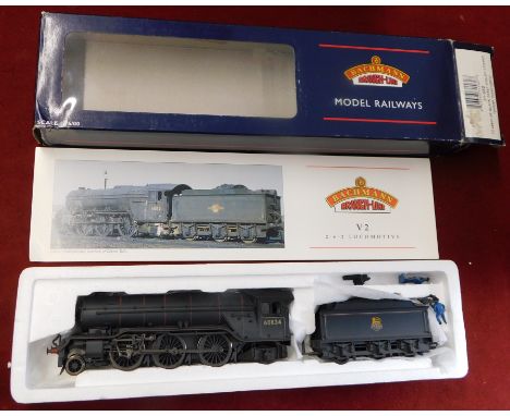 Bachmann Locomotive 31-562 V2 60831 black early emblem 'Stepped Tender'