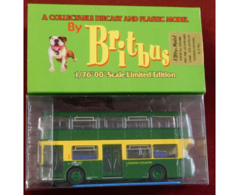 Britbus 1:76 scale model No.AN2-001 PRV NBC standard double decker, excellent