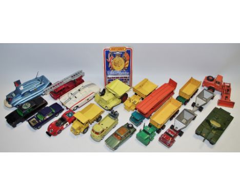 A Corgi Toys Ferrari 206 Dino Sport; others including The Green Hornet's Black Beauty, Oldsmoble Super 88 U.N.C.L.E Thrush Bu