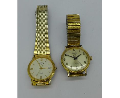 Two gentleman's wristwatches, Oriosa and Rotary quartz