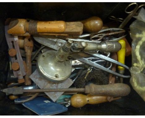 A collection of hand tools