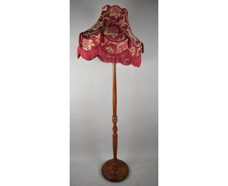 A Mid 20th Century Standard Lamp and Shade 