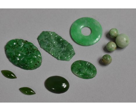 A Collection of Various Jade etc 