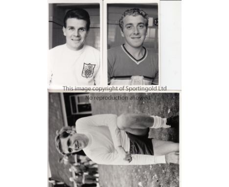 FOOTBALL PRESS PHOTOGRAPHS      Approximately 100 including 86 black & white 5.5" X 3.5" portrait photos with players from QP