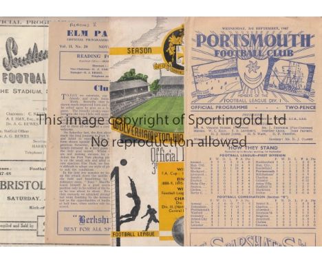 1947/48 N-R    A collection of 12 programmes from the 1947/48 season Northampton Town v Walsall , Notts County v Swindon Town