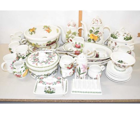 A quantity of Portmeirion Botanic Garden and Pomona table wares