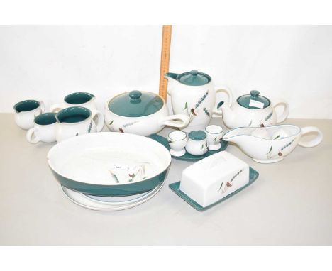 Quantity of Denby Green Wheat table wares