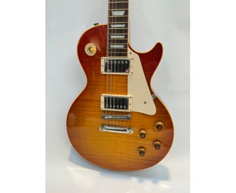 A Gibson Les Paul 1959 Reissue circa 2020, serial no. 901661, with Gibson hard case