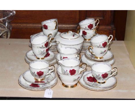 Royal Stafford 'Roses to Remember' part tea service.