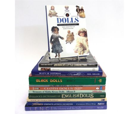 [ANTIQUES & COLLECTING]. DOLLS  Thirteen works, including King, Constance Eileen. Jumeau, Prince of Dollmakers, first UK edit