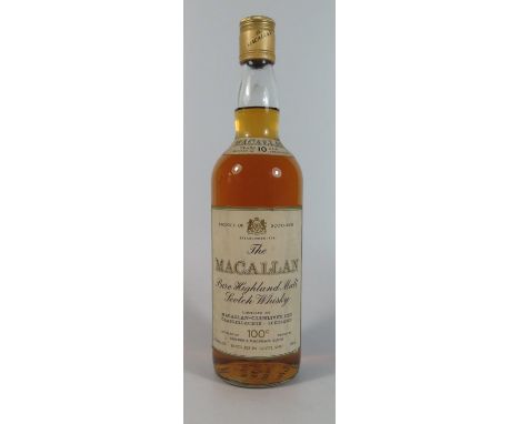 Macallan Pure Highland 10 Year Old Malt scotch Whiskey