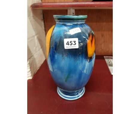 LARGE POOLE POTTERY VASE 