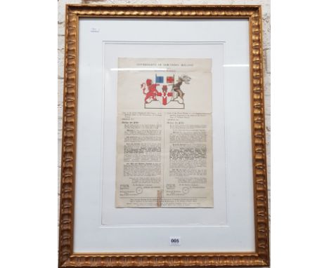 GOVERNMENT NI COAT OF ARMS