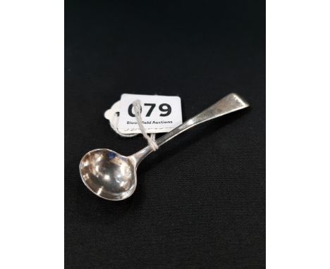 SILVER SALT SPOON GEORGE III 1814 THOMAS JENKINSON 