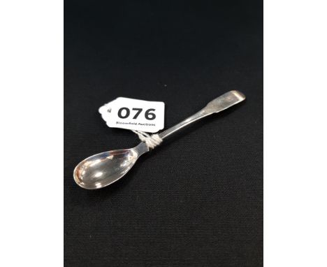 SILVER MUSTARD SPOON 