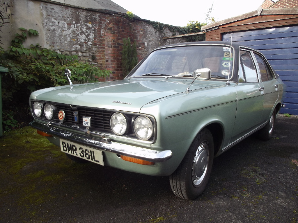 A 1972 Hillman Avenger 1500 GL, registration number BMR 361L, chassis ...