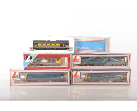 Lima 00 Gauge boxed Class 42 Warship and Class 52 Western Class 33 and 20 Diesel Locomotives (5), 205128 BR weathered blue Wa