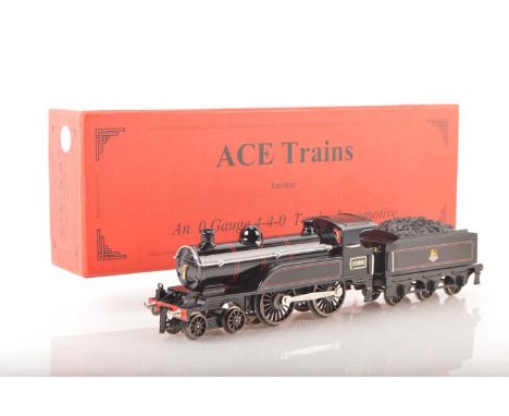 Ace 0 Gauge modern issue E3 4-4-0 Loco & Tender LNER lined black Celebration class,  No.2006, 3-rail electric, internal coal 