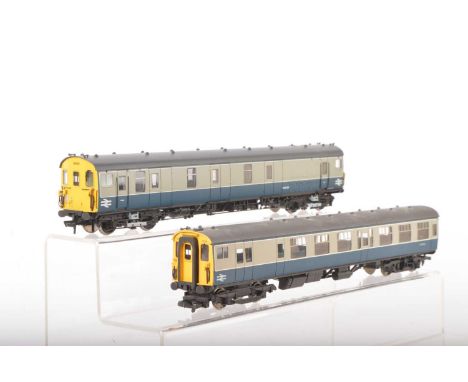 Bachmann 00 Gauge unboxed BR blue/grey MLV and Britannia Pacific Models professionally built DK Kits Class 411 4-CEP Trailer 
