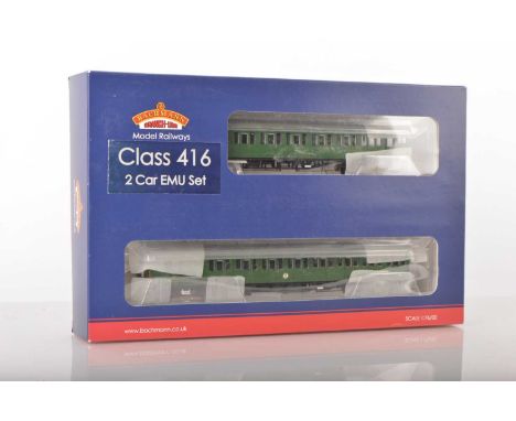 Bachmann 00 Gauge boxed 31-376  BR SR green Class 416 2-EPB EMU 5770  Electric Multiple Unit, comprising, Power  and Trailer 