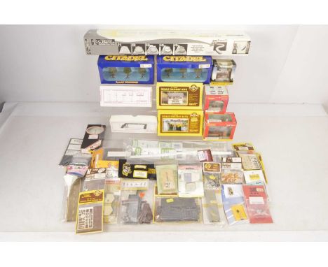 N Gauge Trackside and Layout Kits and Accessories (40), all packaged/boxed, appear unused or factory sealed but unchecked for