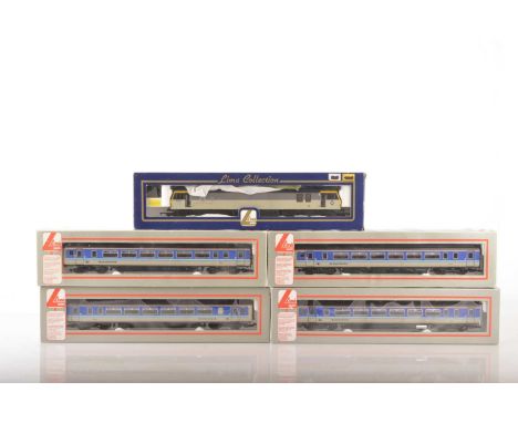 Lima 00 Gauge boxed BR Super Sprinter sets and Class 92 Electric Locomotive (5), 205050A1 blue and grey Super Sprinters, two 