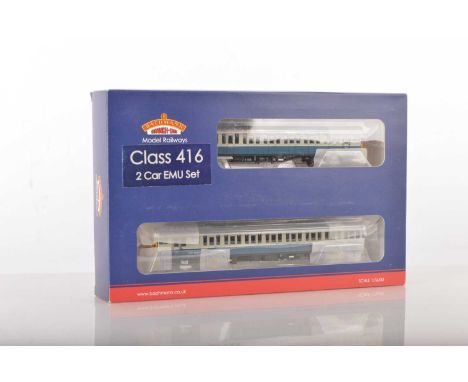 Bachmann 00 Gauge boxed 31-377  BR grey and blue Class 416 2-EPB EMU 6328  Electric Multiple Unit, comprising, Power  and Tra