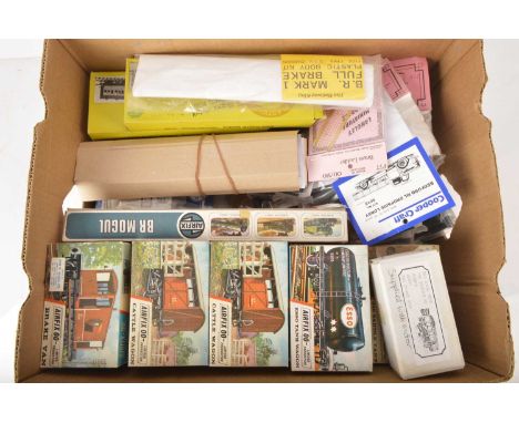 The Model Shop  Railbus motorising kit and Ratio Airfix and Parkside 00 Gauge unmade plastic Loco Coach and wagon kits and 24