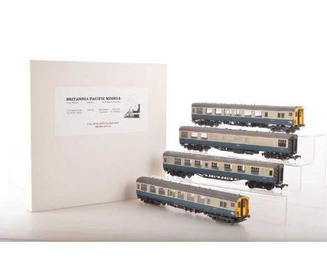 Britannia Pacific Models professionally built 00 Guage DK Kits BR blue/grey Class 410 4-BEP,  comprising Power Car, Trailer, 