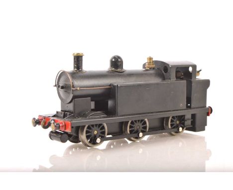 V Leech (Rochester) O Gauge 0-6-0 Live Steam Tank Loco black, Live steam, has been steam on a number of occasions, with burne