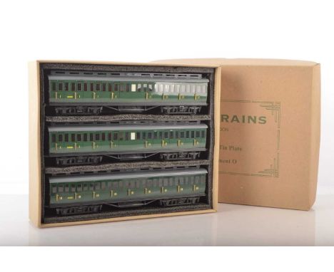 Ace 0 Gauge modern issue NORD 3-car Coach pack, 1st/2nd *2 and all 3rd, VG-E box VG