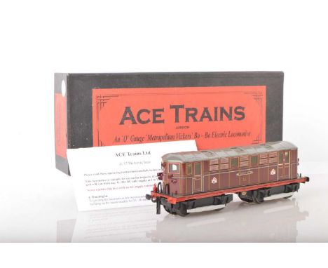 V Ace Trains (Czech) 0 Gauge Modern issue E/17 Bo-Bo Metropolitan Loco 'Wembley',   No. 15, 2/3 rail electric, E Box E, Pleas