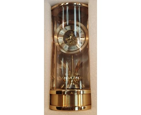 Boxed WM Widdop hold tone mantel clock. Not available for in-house P&amp;P, contact Paul O'Hea at Mailboxes on 01925 659133 