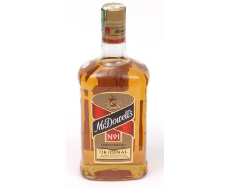 McDowells No 1 Reserve Whisky, (blended with imported Scotch and Indian malts), 750ml 