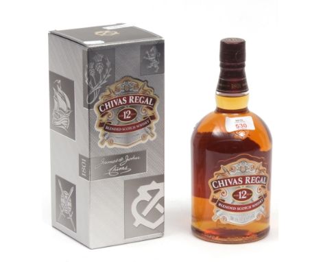 Chivas Regal 12-year blended Scotch Whisky, 1ltr, boxed  