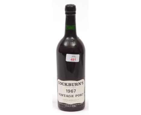 Cockburn s 1967 Vintage Port  